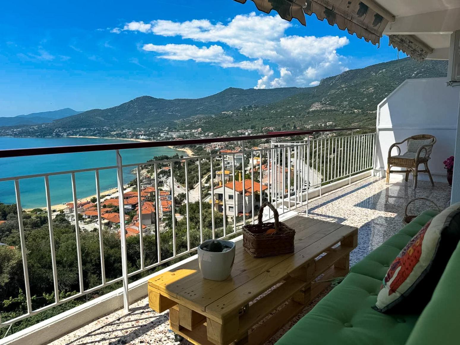 Mimoza'S Sea View Apartment PalaiónTsiflíkion エクステリア 写真