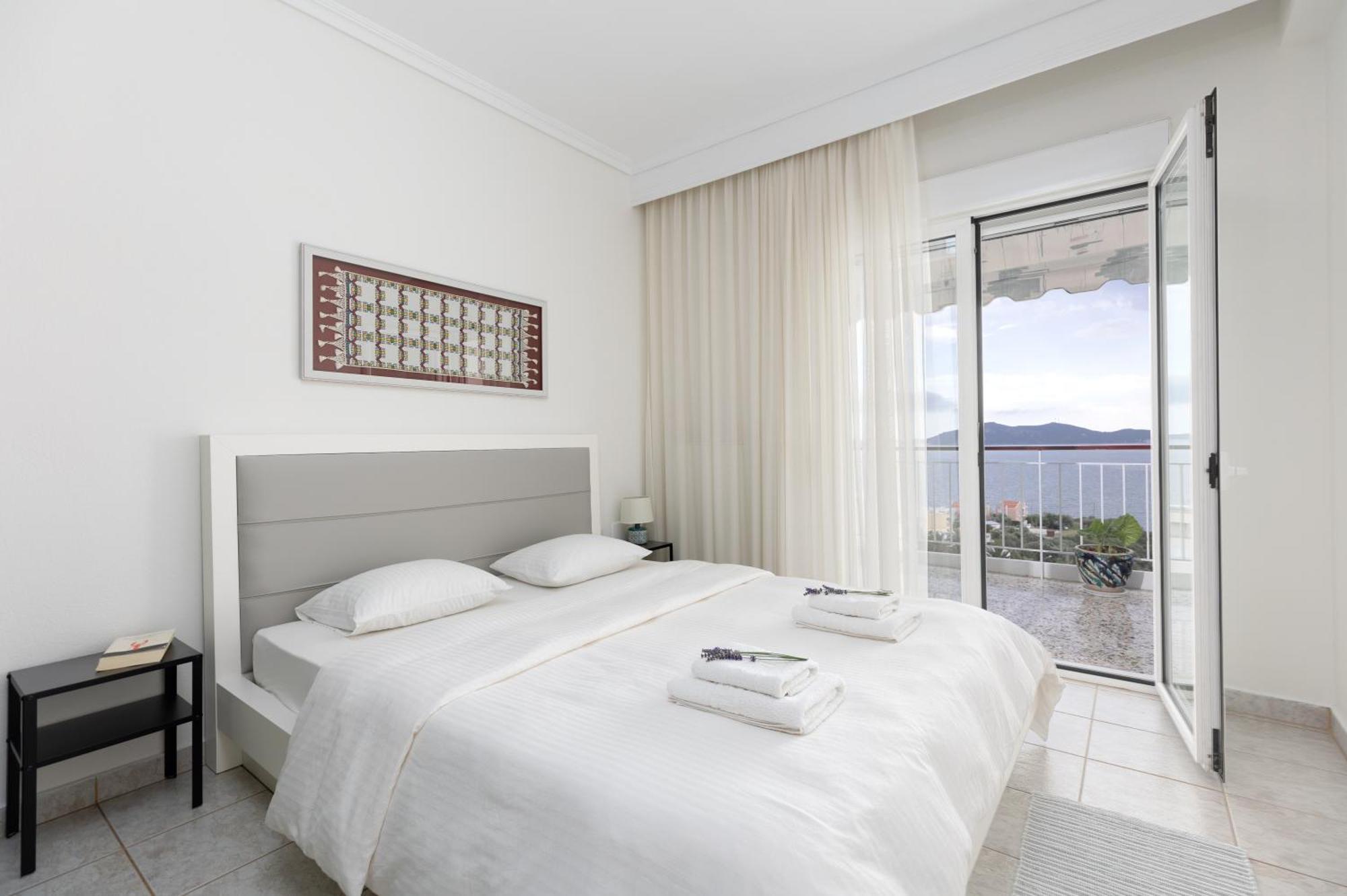 Mimoza'S Sea View Apartment PalaiónTsiflíkion エクステリア 写真
