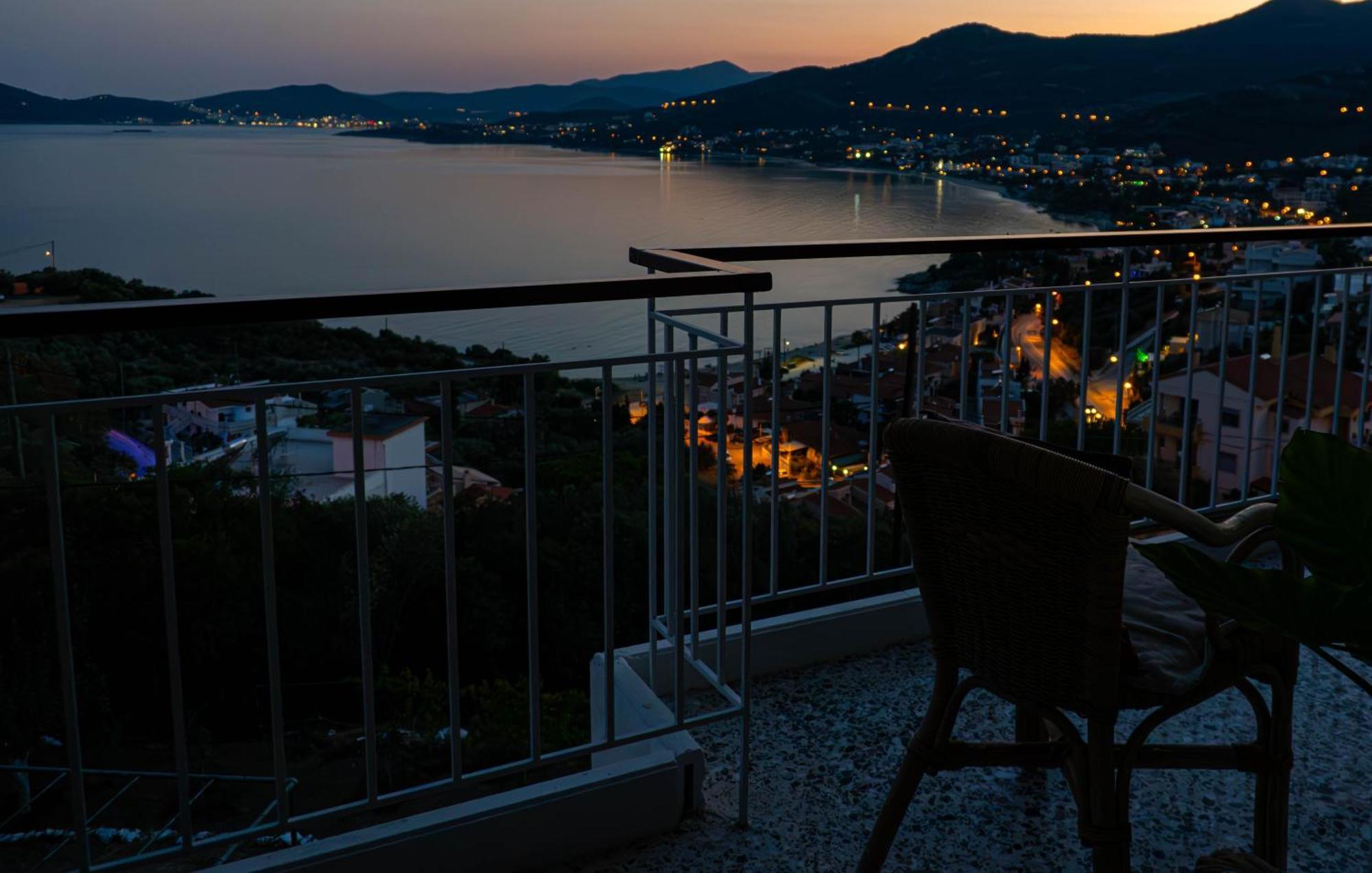 Mimoza'S Sea View Apartment PalaiónTsiflíkion エクステリア 写真