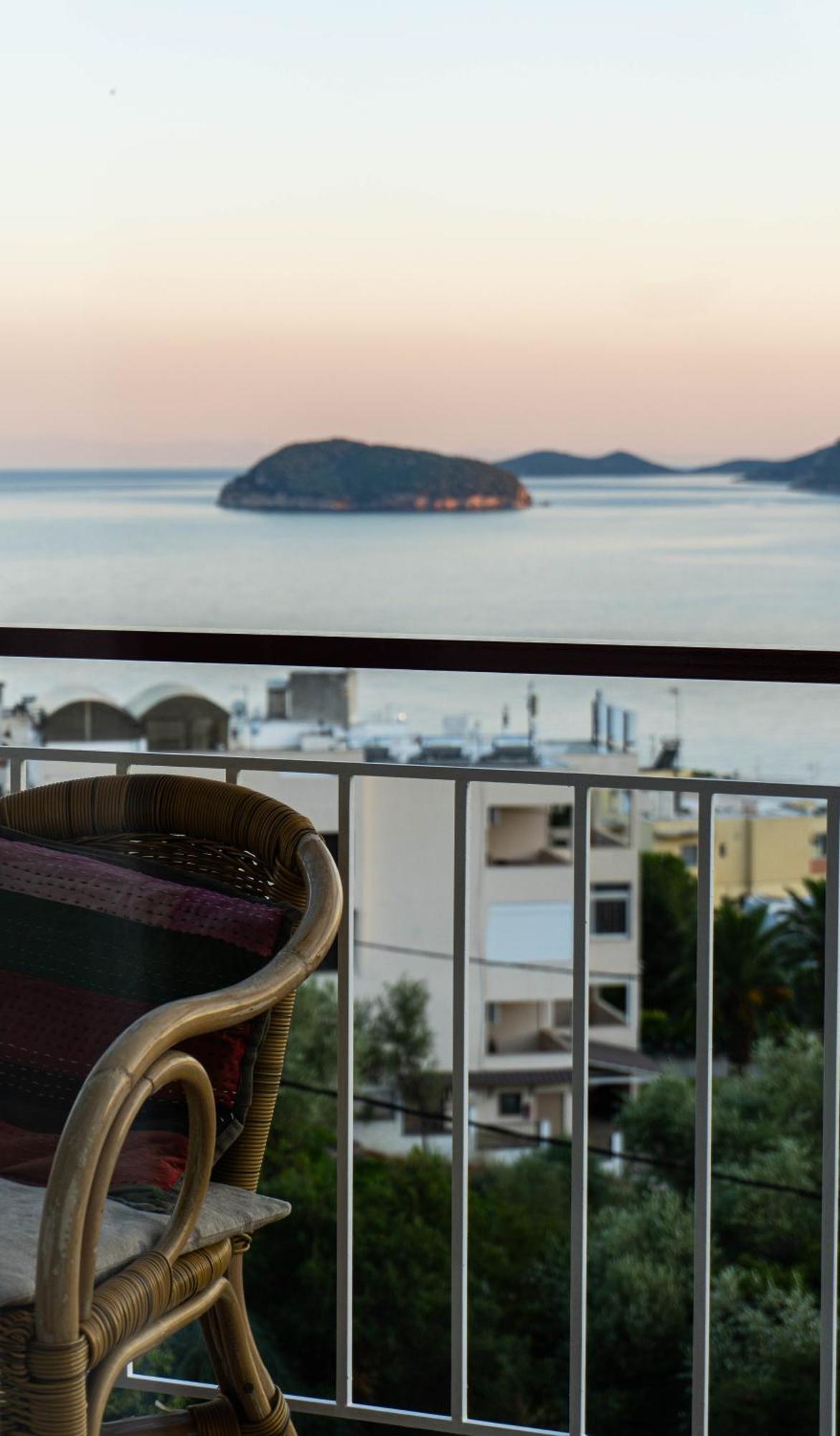 Mimoza'S Sea View Apartment PalaiónTsiflíkion エクステリア 写真