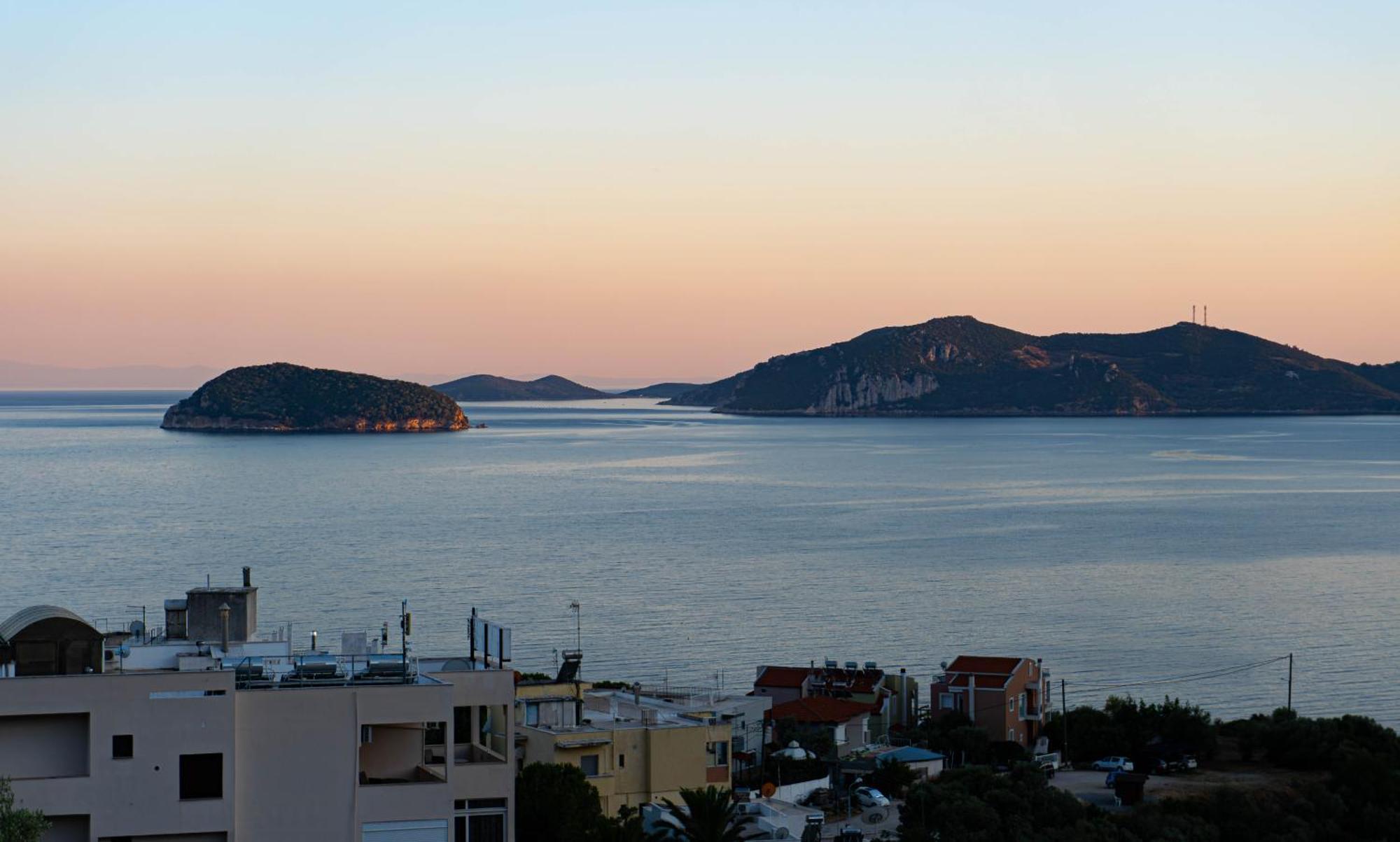 Mimoza'S Sea View Apartment PalaiónTsiflíkion エクステリア 写真